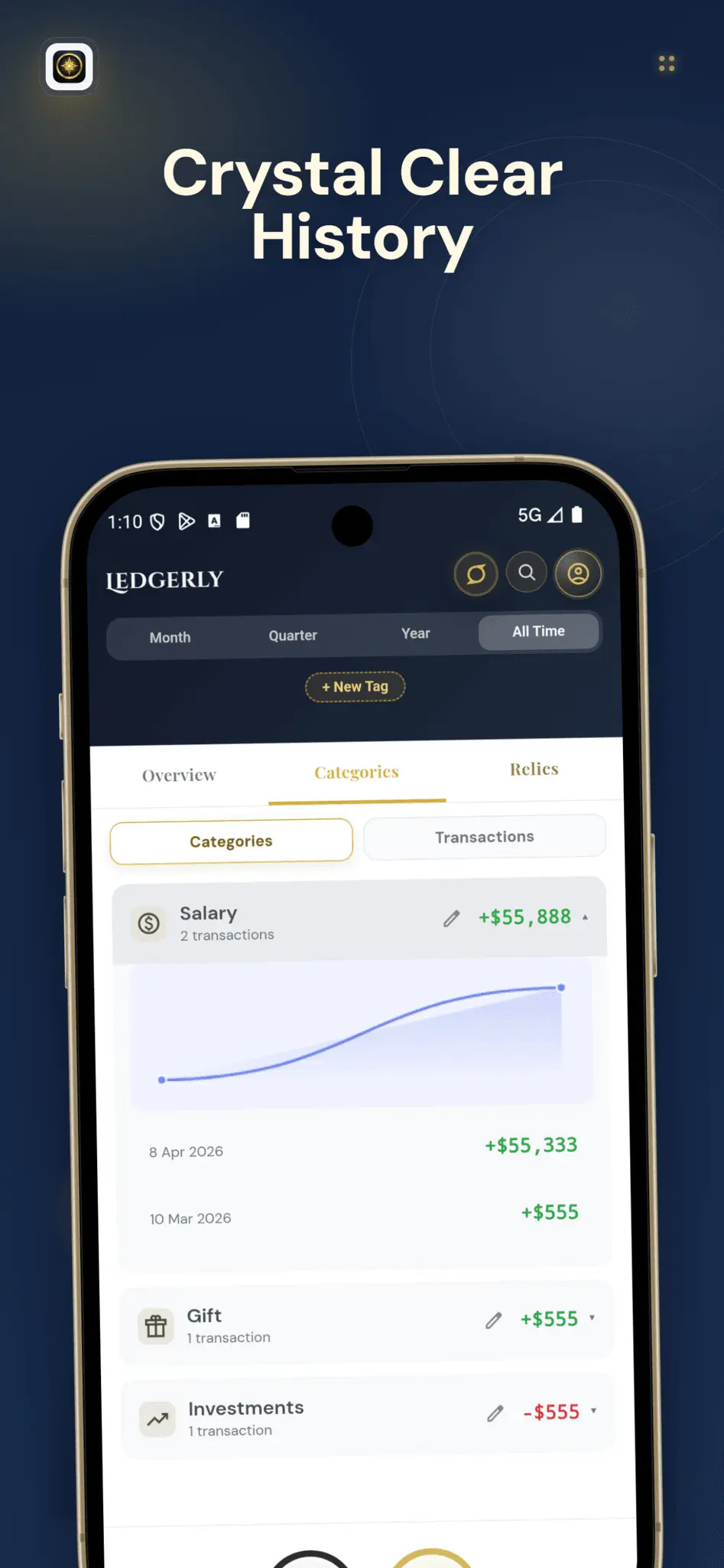 Screenshot 6 of Ledgerly: Expense Tracker