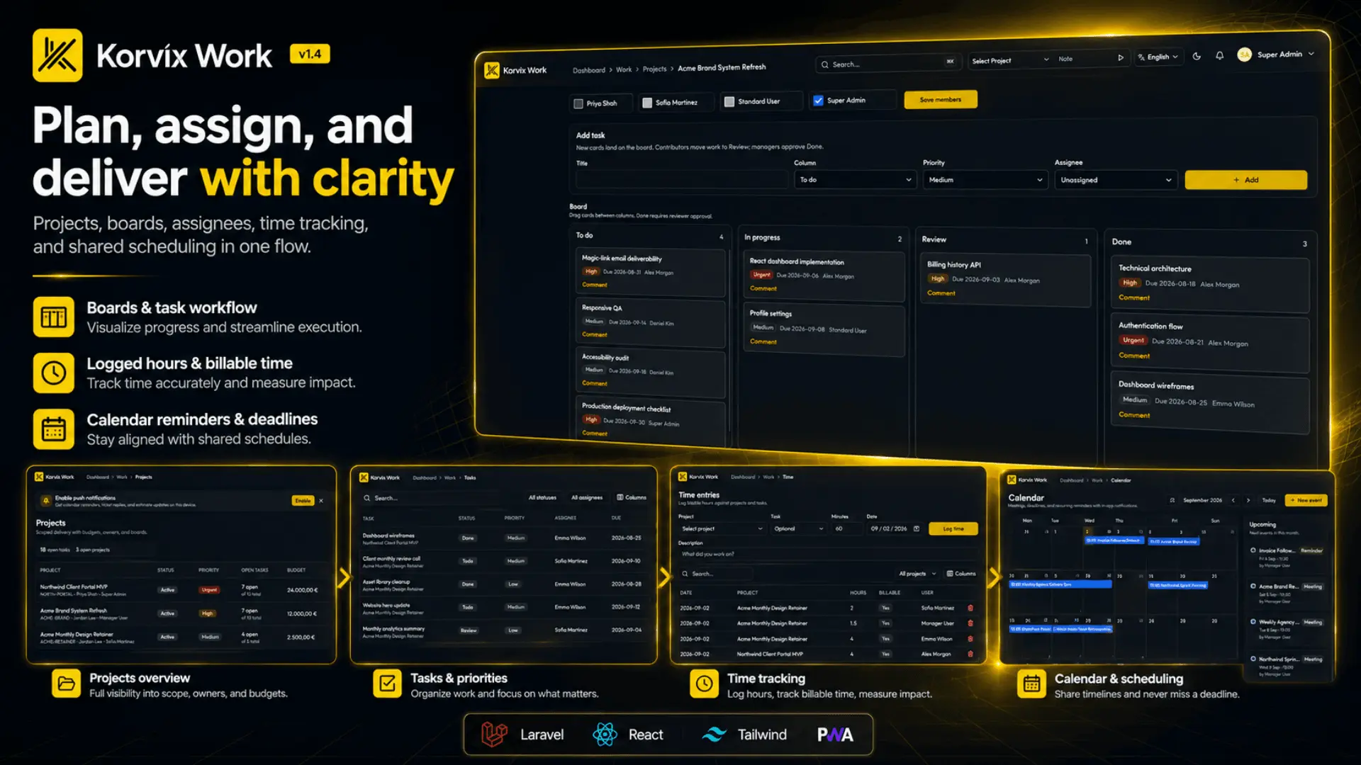 Screenshot 3 of Korvix Work