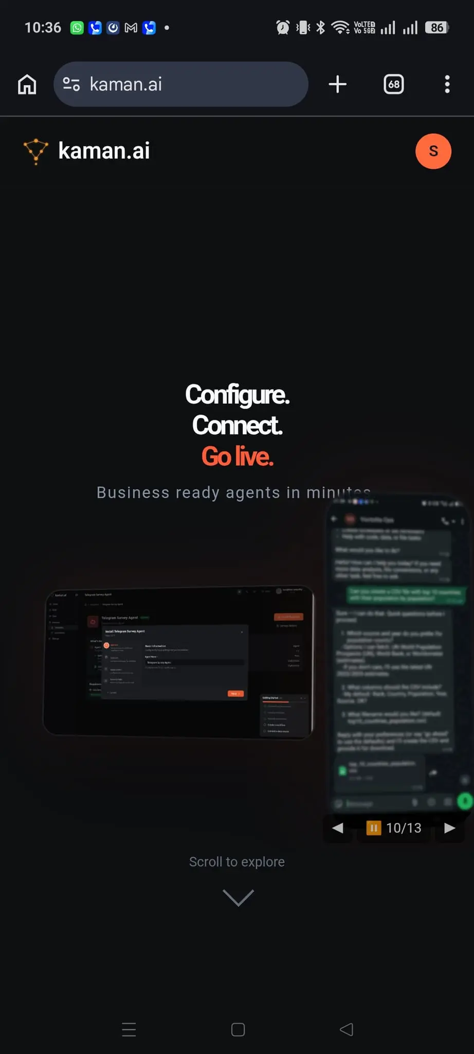 Screenshot 2 of Kaman.ai