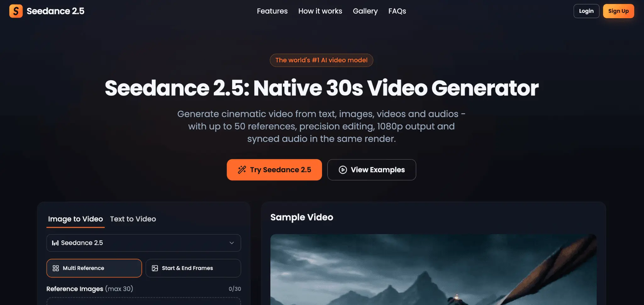 Screenshot 1 of Seedance 2.5