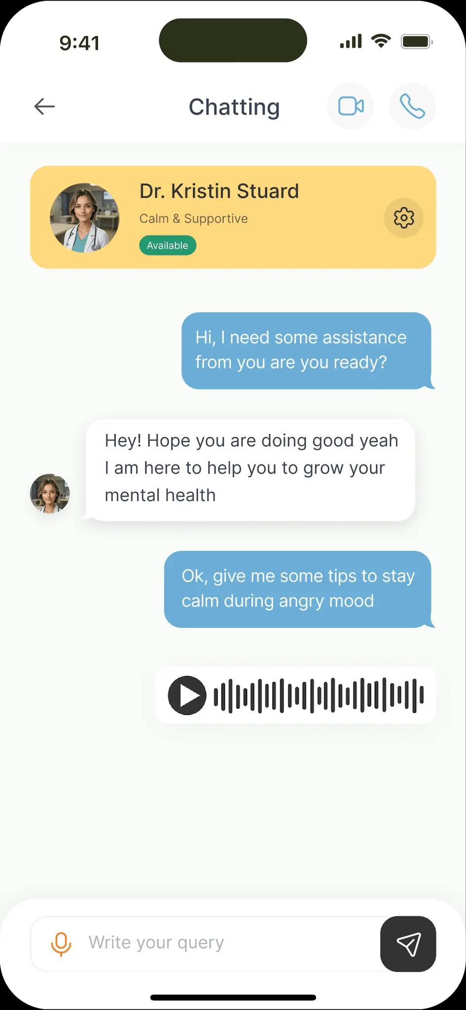 Screenshot 4 of therappai – Your personal AI therapist