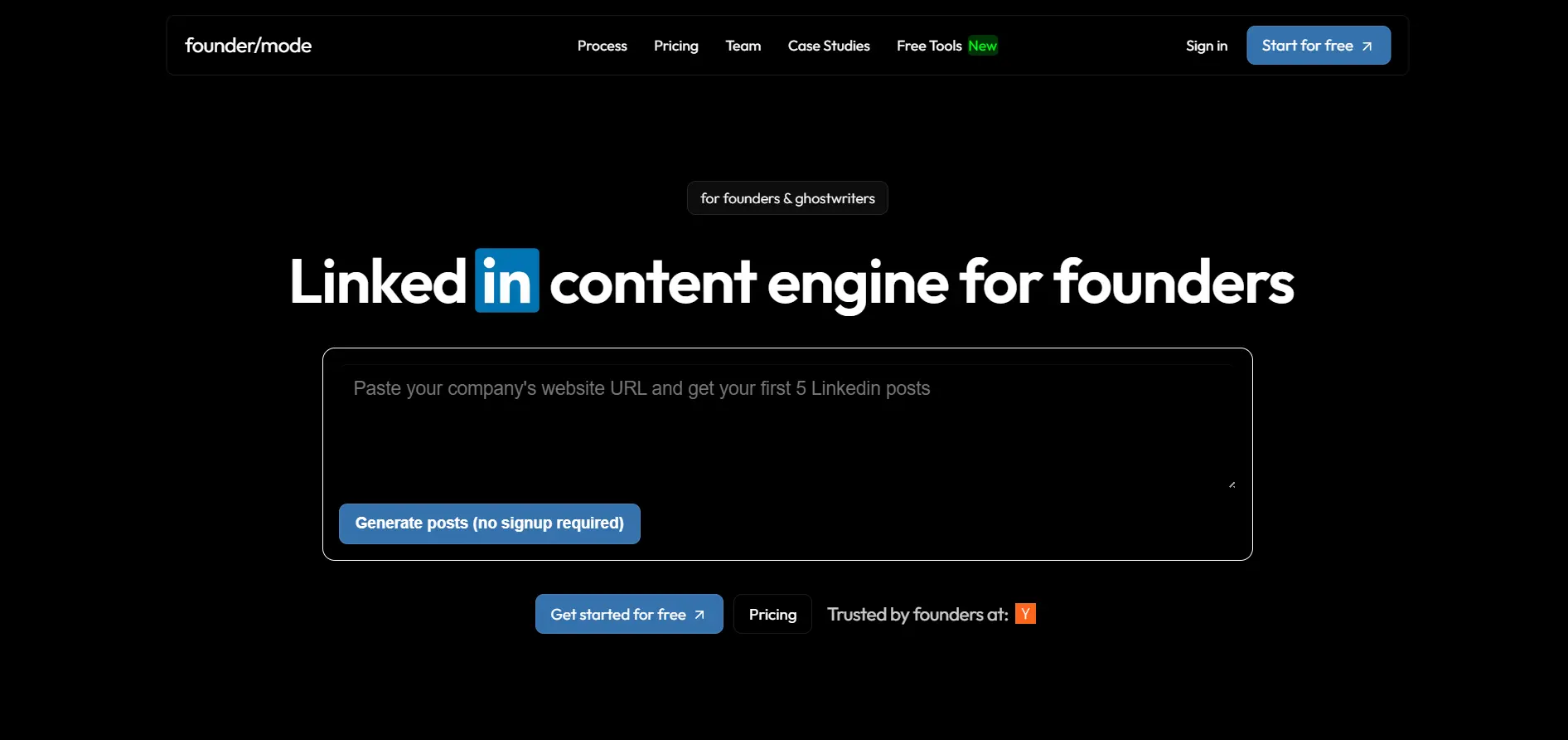 Screenshot 1 of TryFounderMode