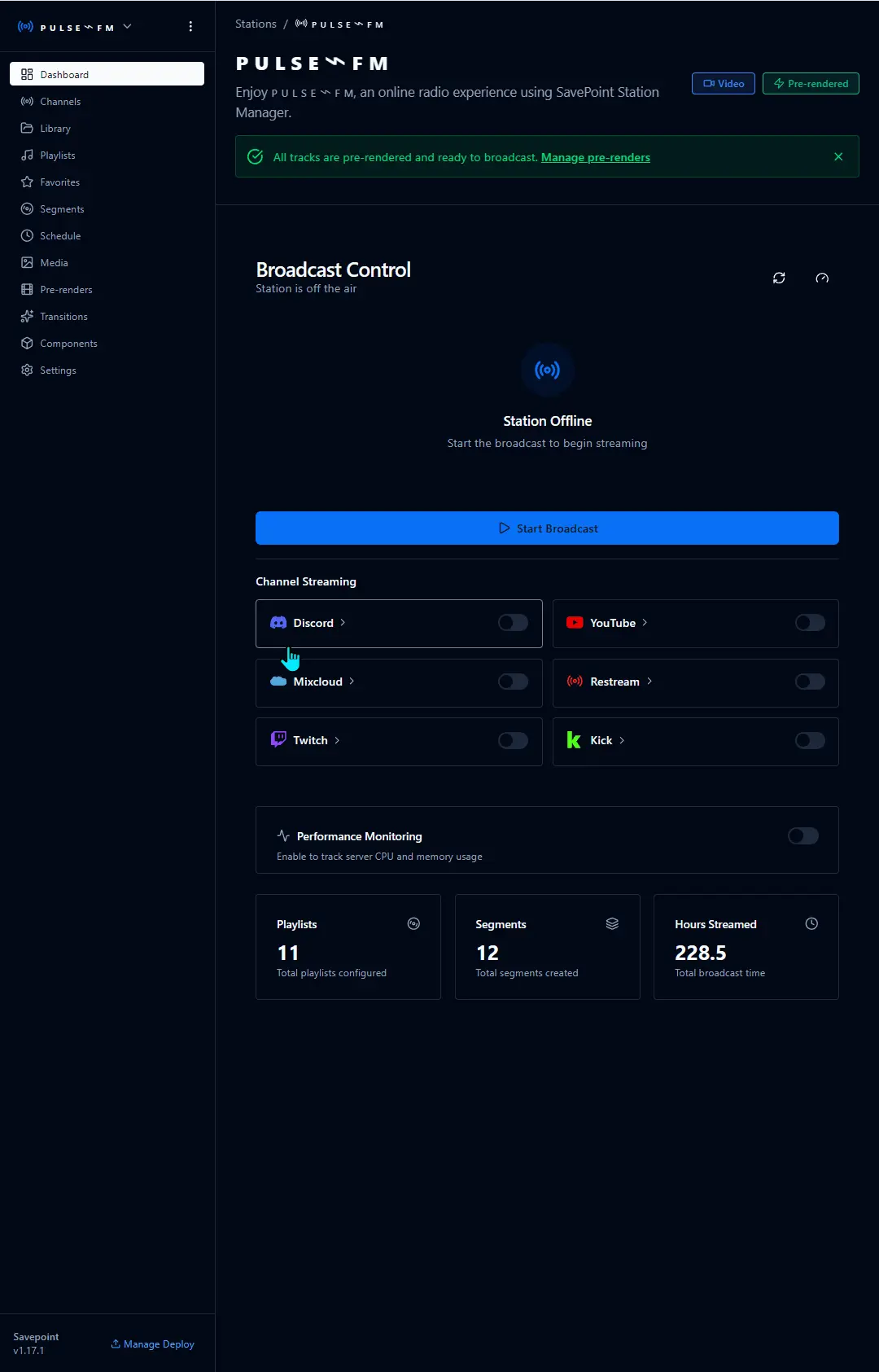Screenshot 3 of SavePoint Station Manager