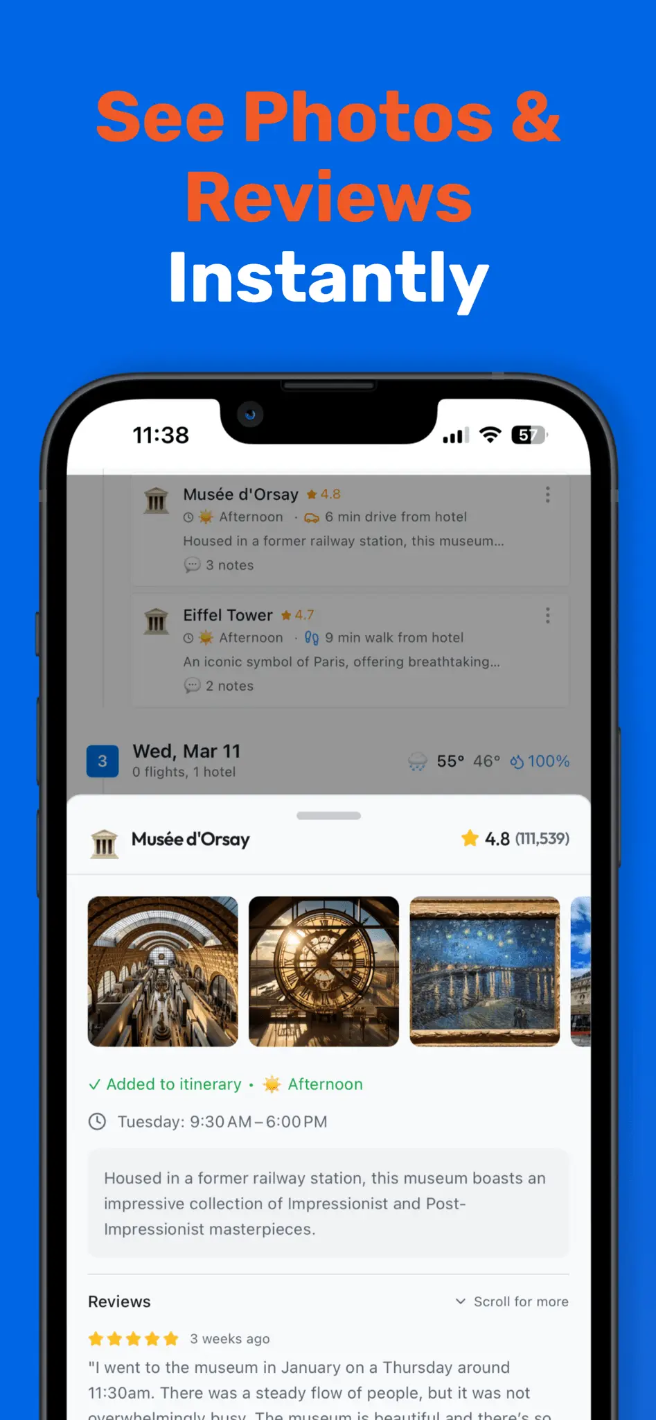 Screenshot 3 of Navio: Travel Organizer
