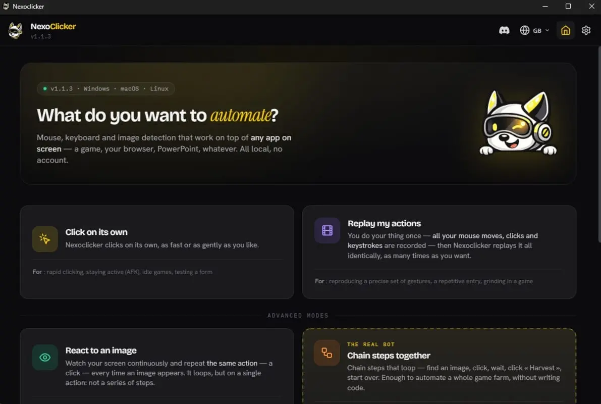 Screenshot 3 of Nexoclicker