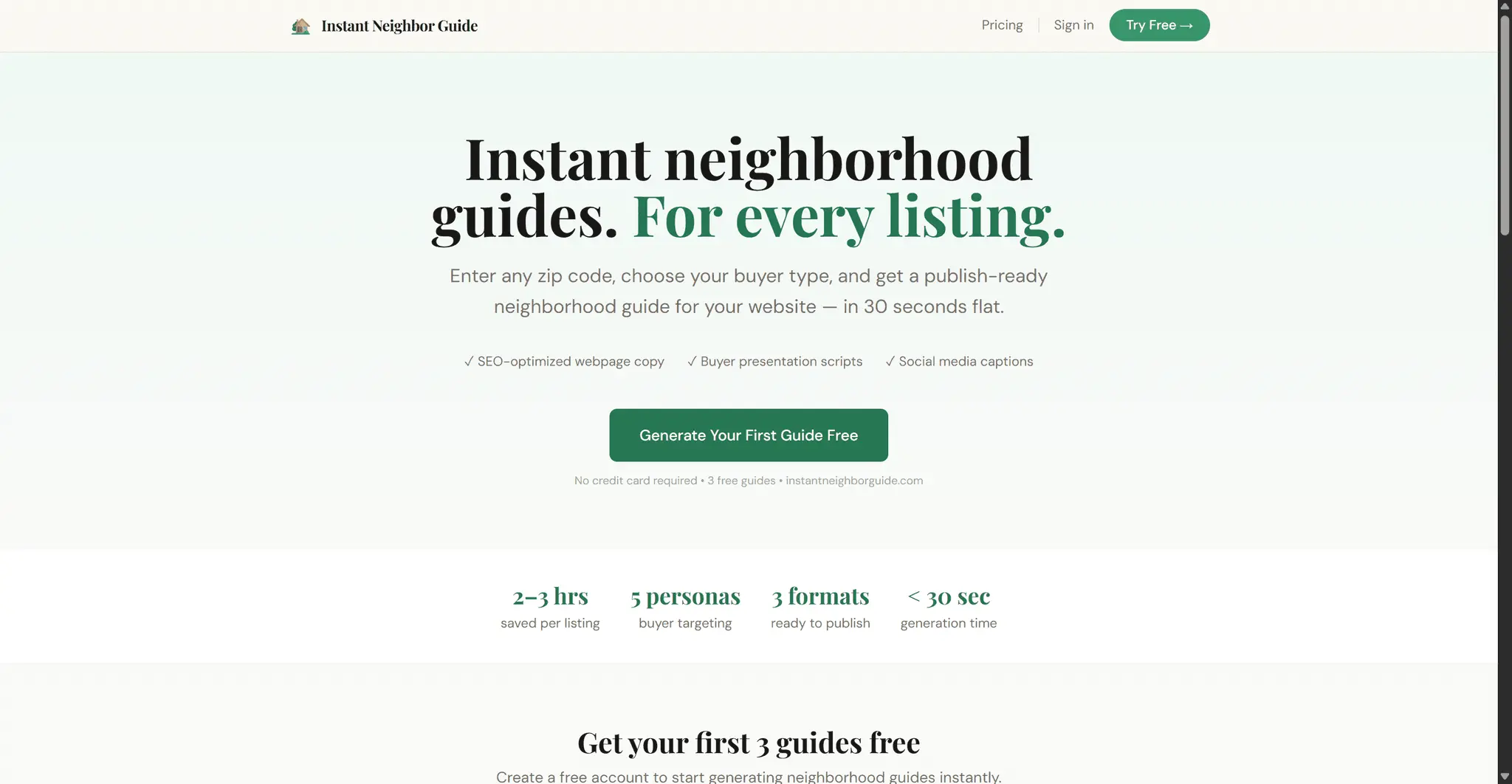 Screenshot 2 of Instant Neighbor Guide