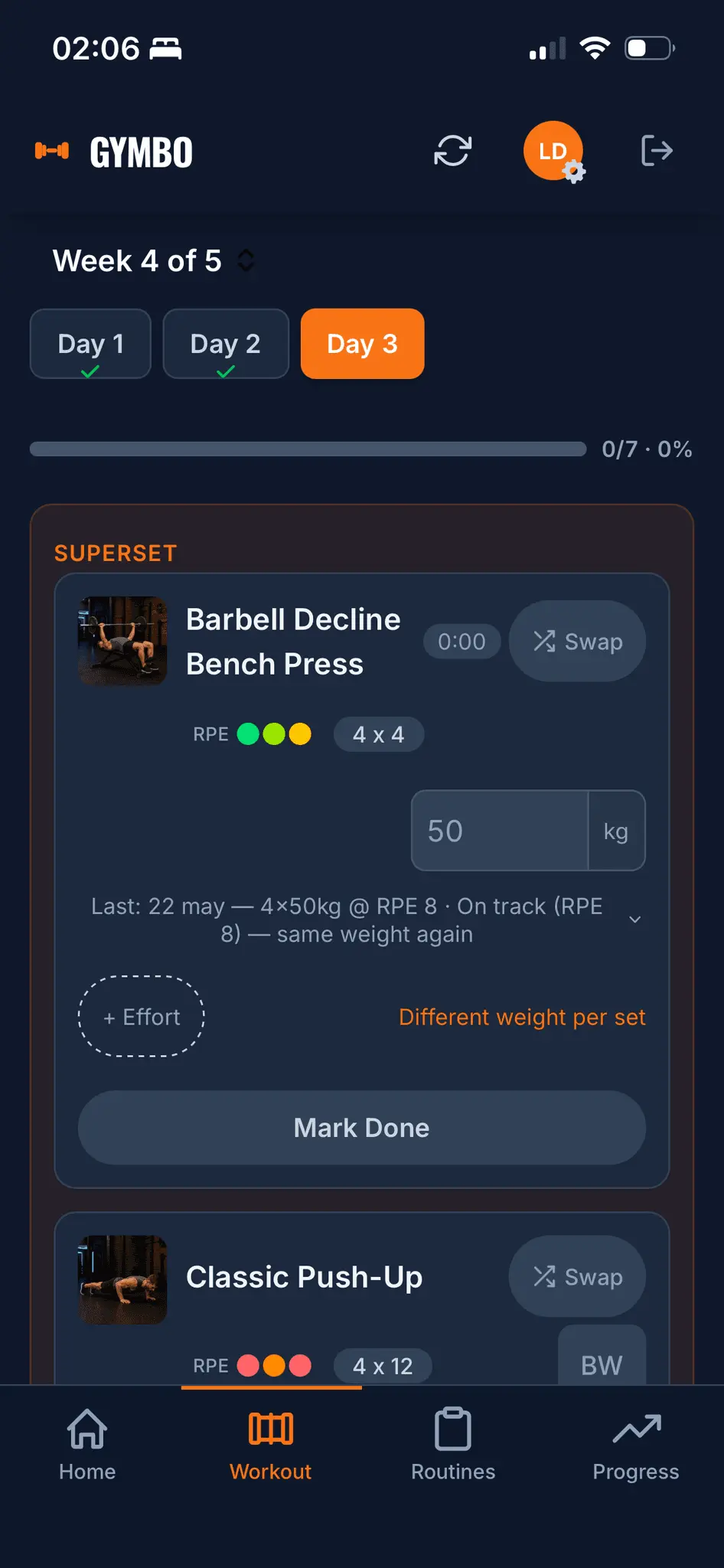 Screenshot 3 of Gymbo