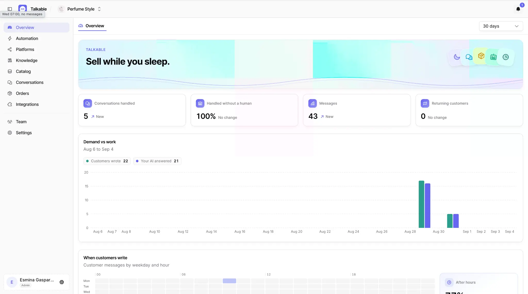Screenshot 2 of Talkable