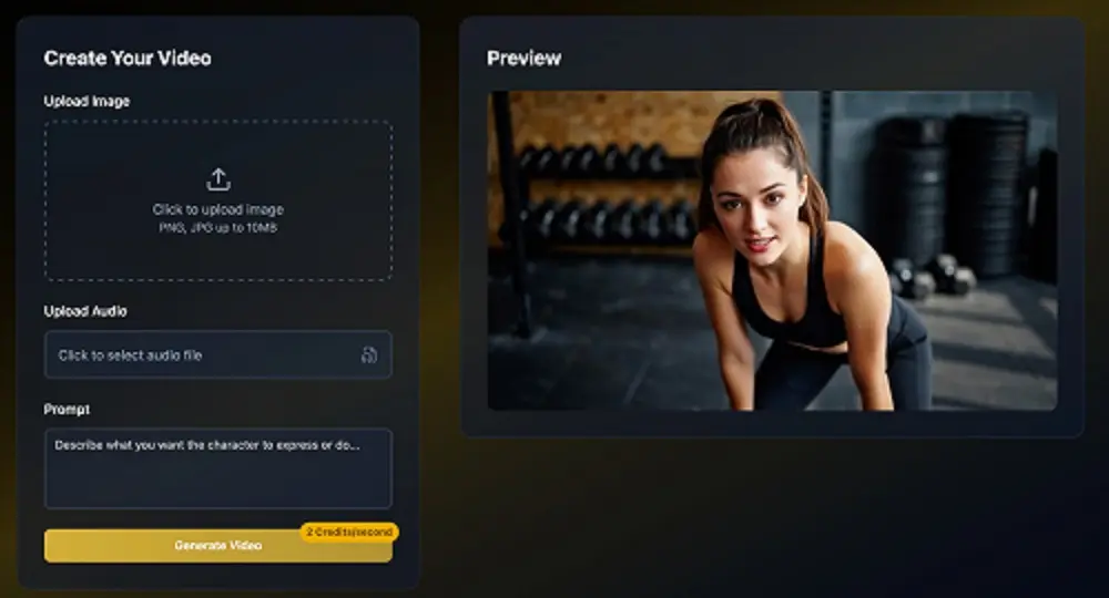Screenshot 1 of InfiniteTalk AI | Sparse-Frame Dubbing
