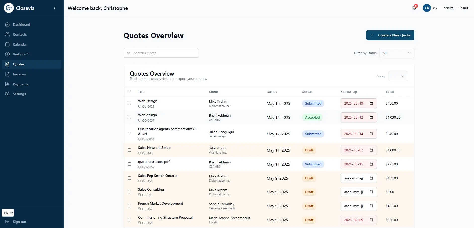 Screenshot 3 of Closevia