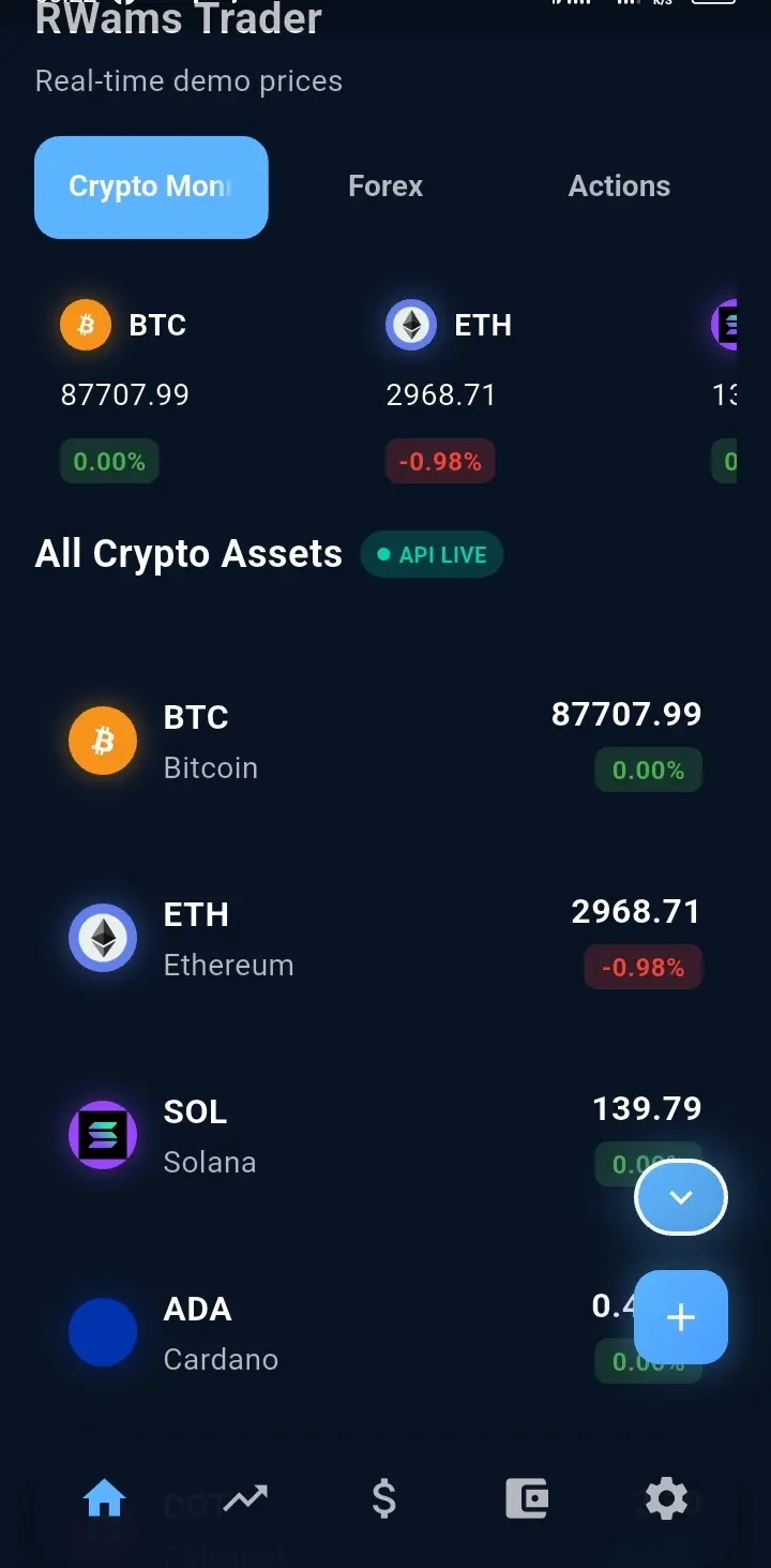 Screenshot 3 of RWAMS Traders - Simulateur de Trading