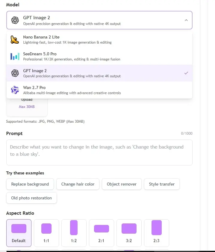 Screenshot 3 of AI Photo Editor No Sign Up