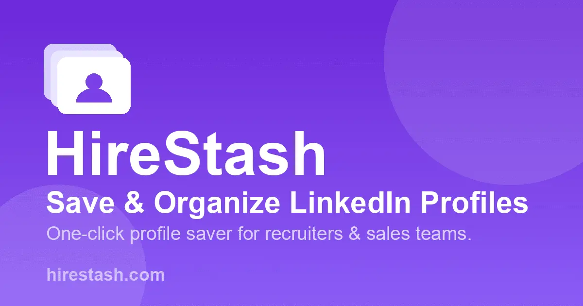 Screenshot 1 of HireStash