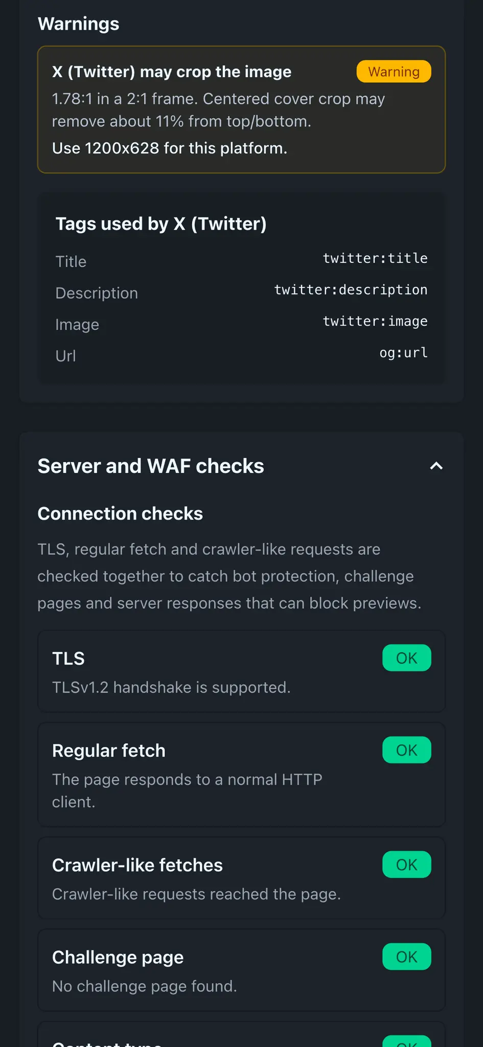 Screenshot 5 of PreviewChecks