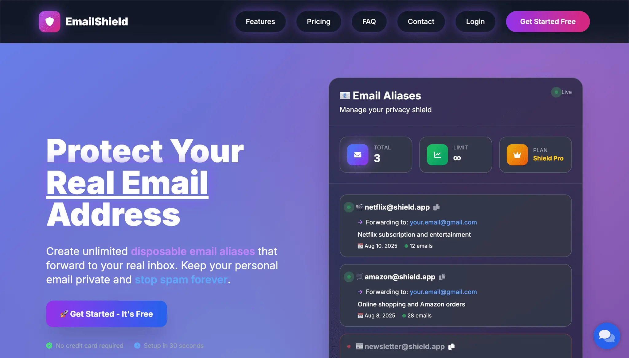 Screenshot 1 of Emailshield