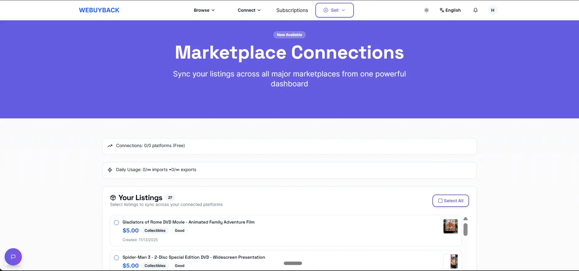 Screenshot 4 of WeBuyBack