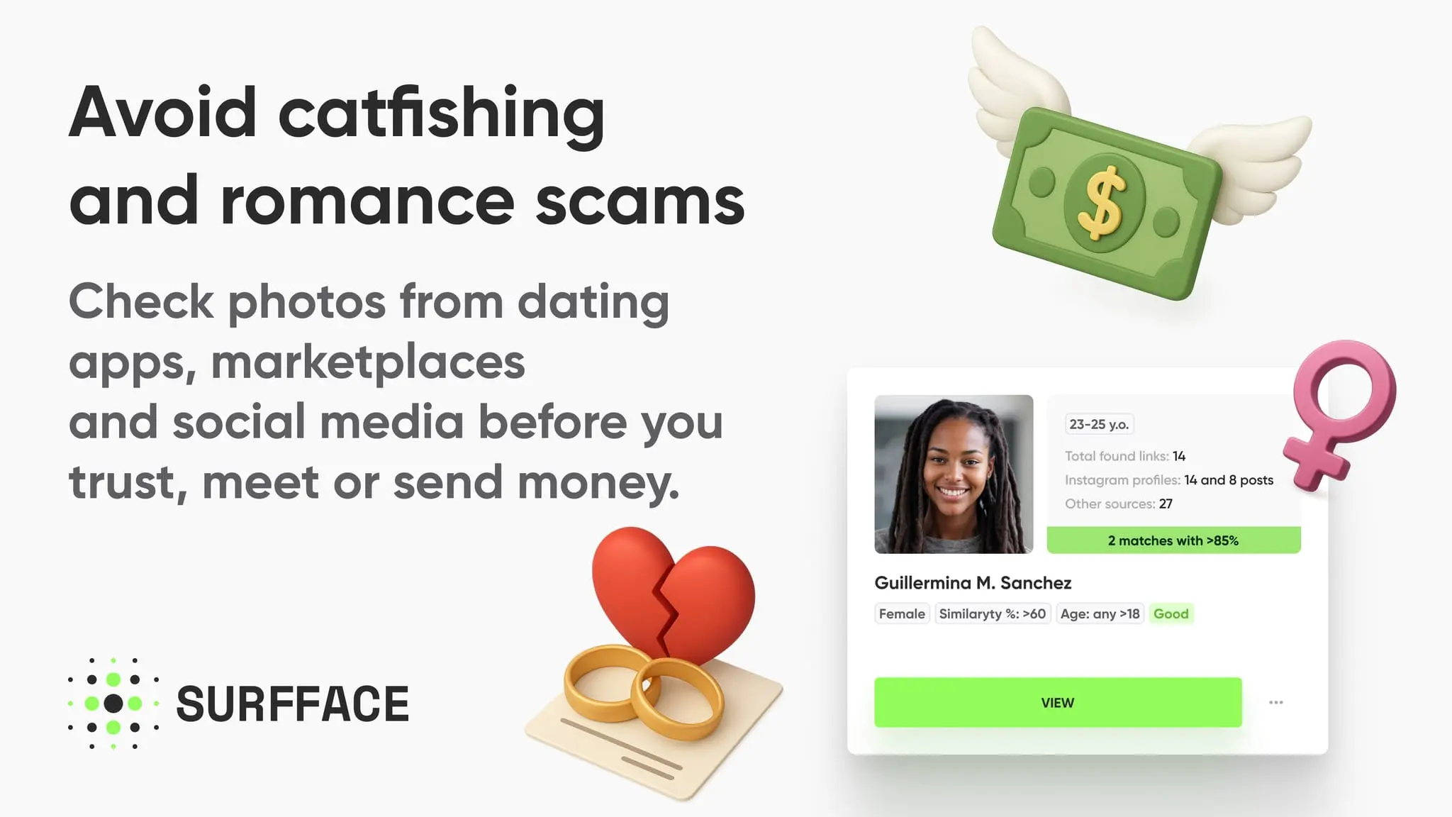 Screenshot 2 of Surfface | Face Search and People Finder