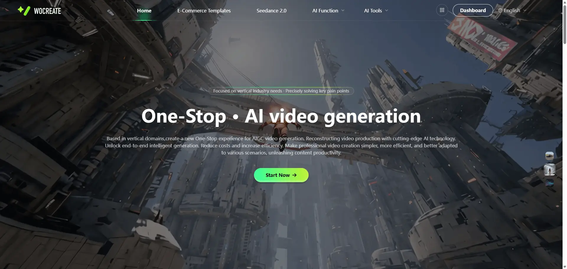 Screenshot 1 of WocreateAI