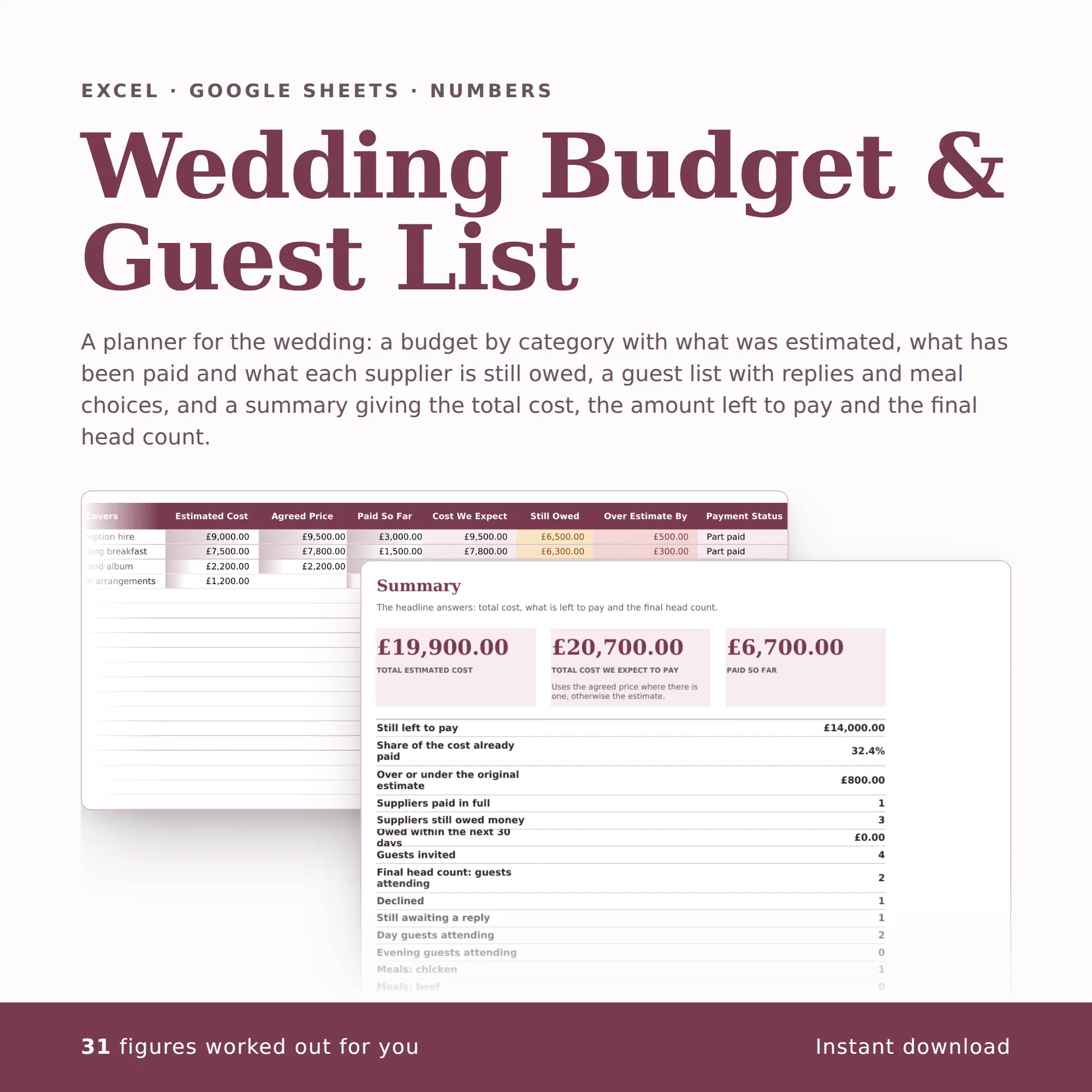 Screenshot 1 of Proper Spreadsheets