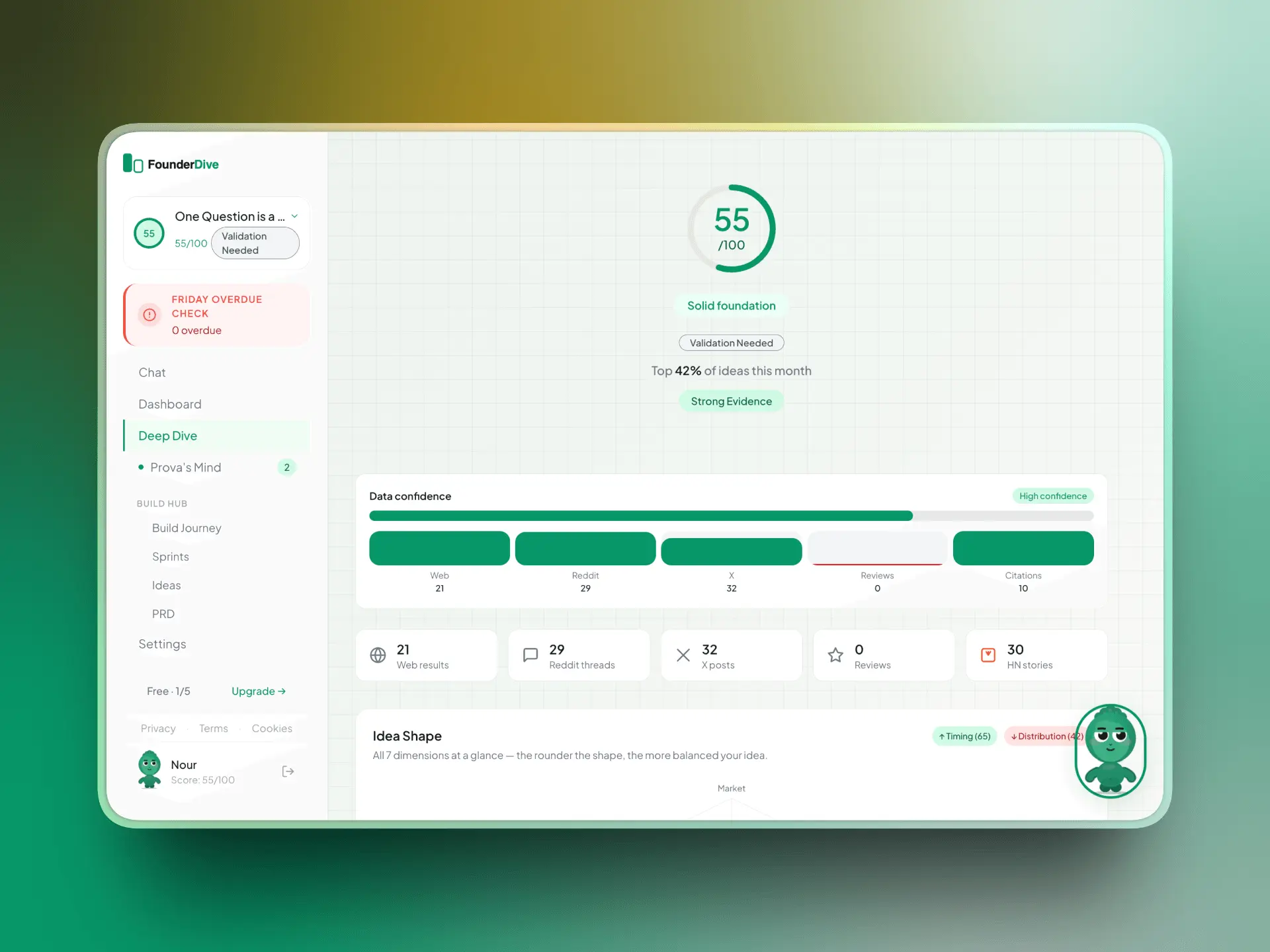 Screenshot 2 of FounderDive