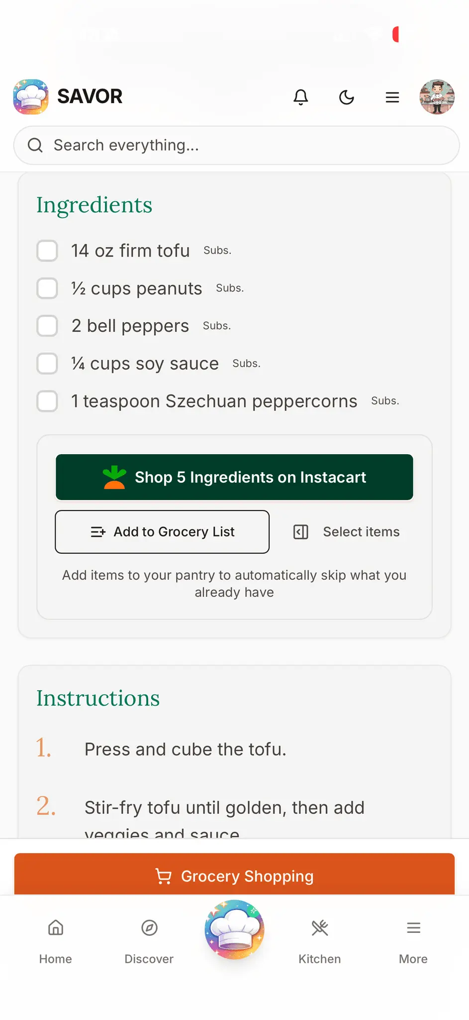 Screenshot 5 of Savor Dish