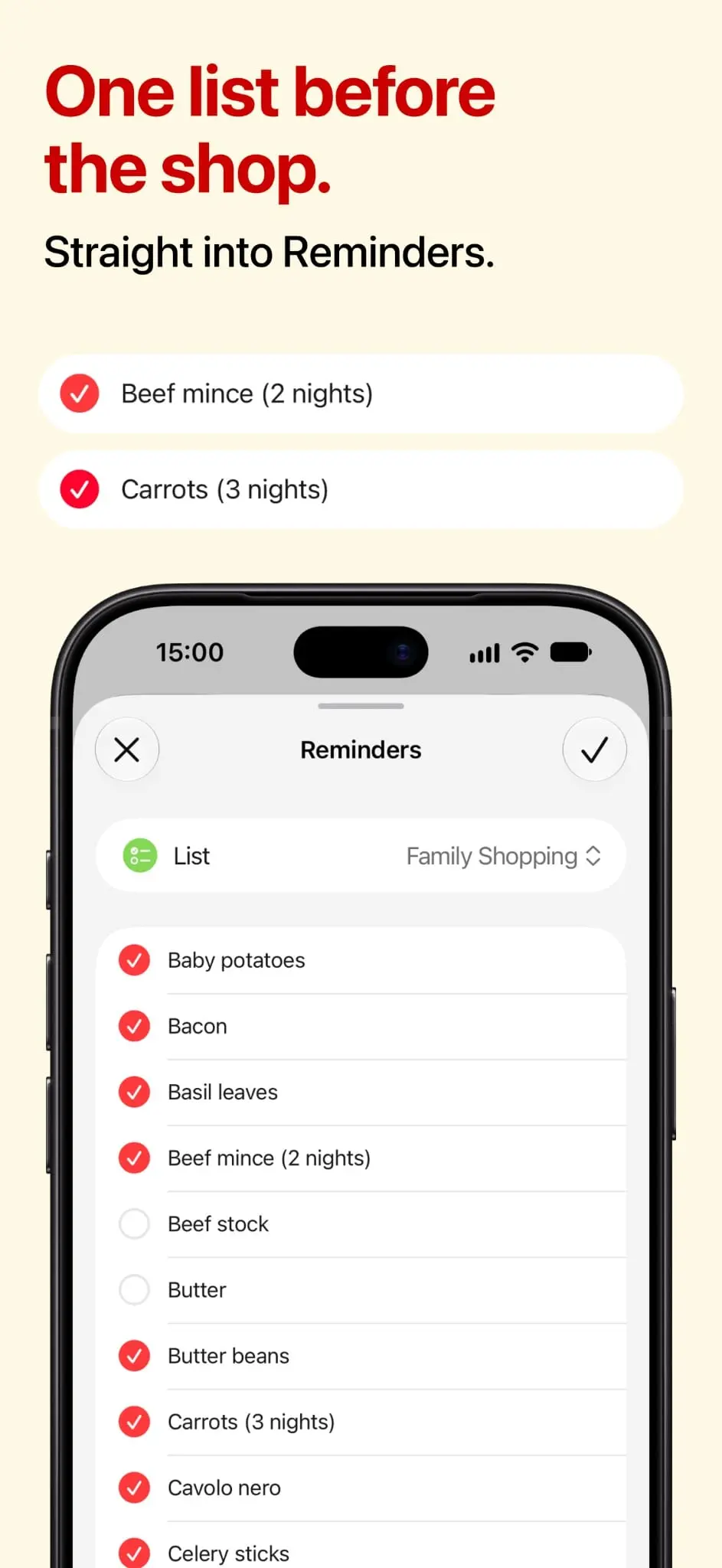 Screenshot 3 of TeaTonight: Dinner Planner
