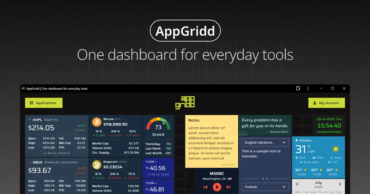 Screenshot 1 of AppGridd