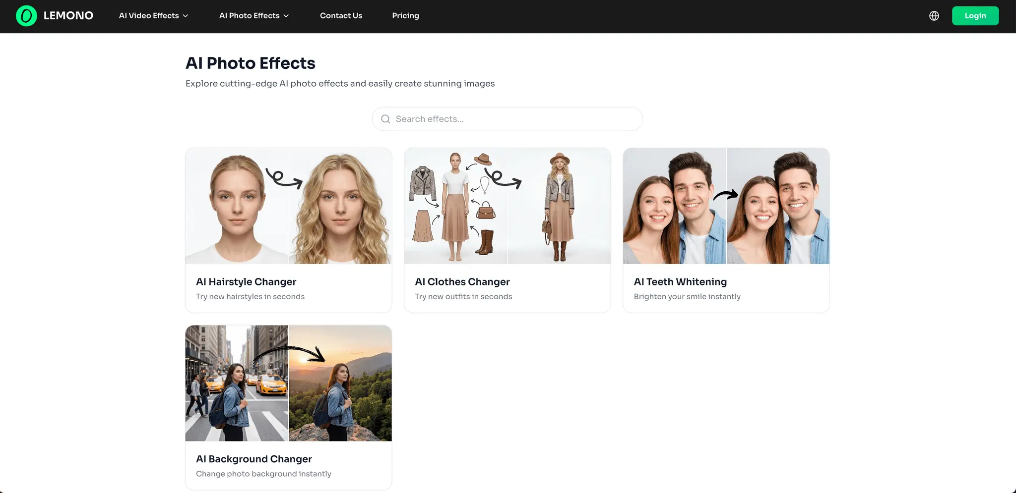 Screenshot 1 of LEMONO AI: Create Videos and Edit Images