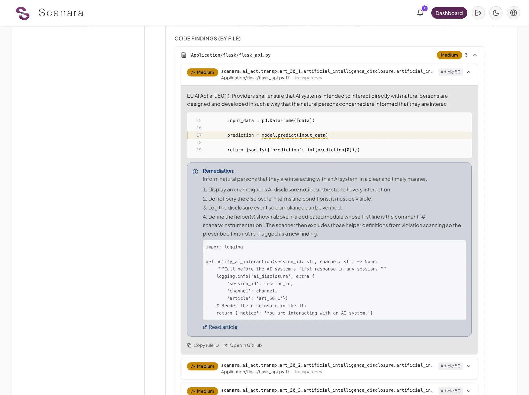 Screenshot 3 of Scanara