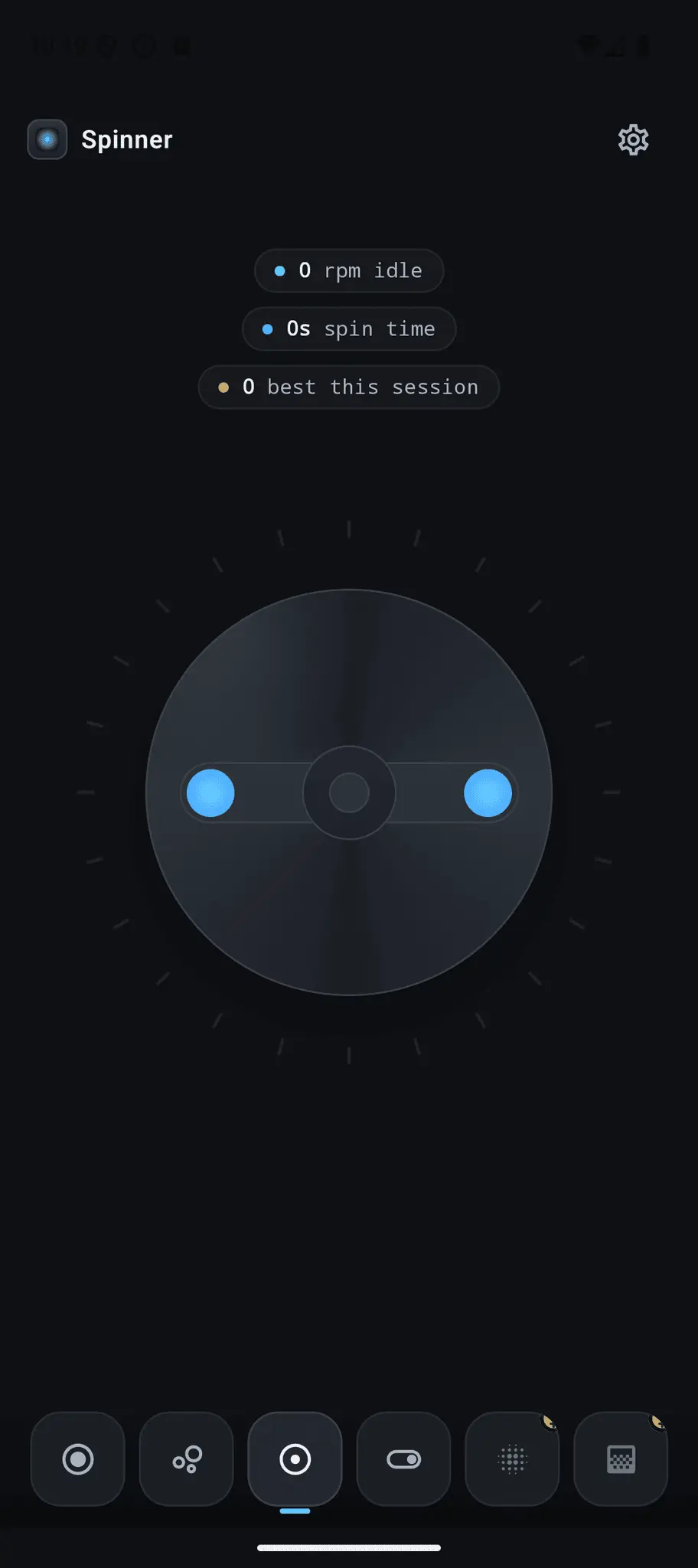 Screenshot 8 of FidgetDrop Haptic Fidget Android App
