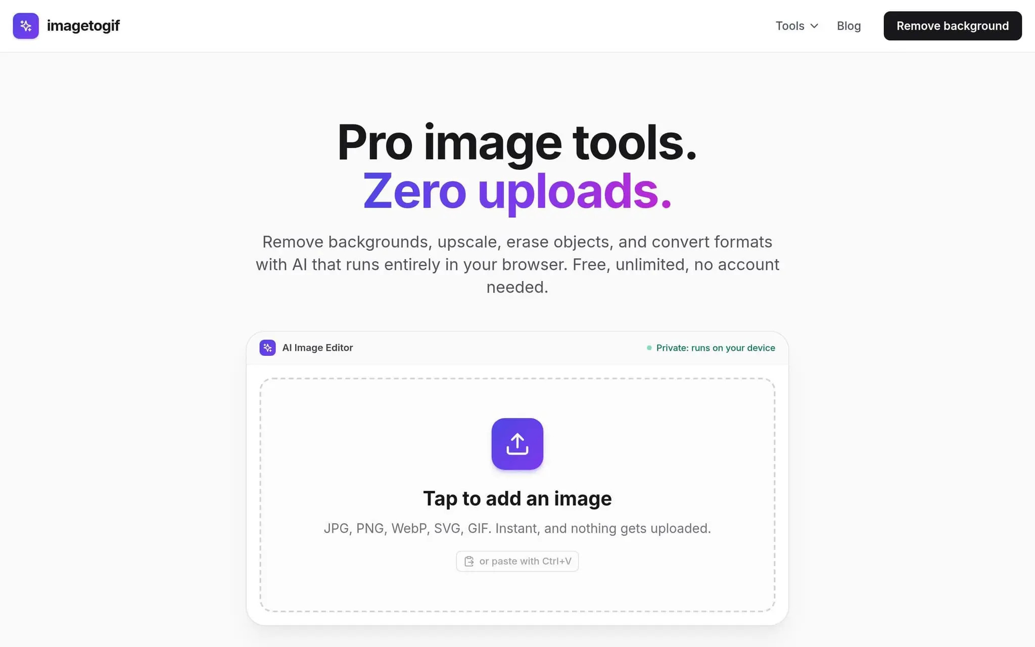 Screenshot 1 of imagetogif