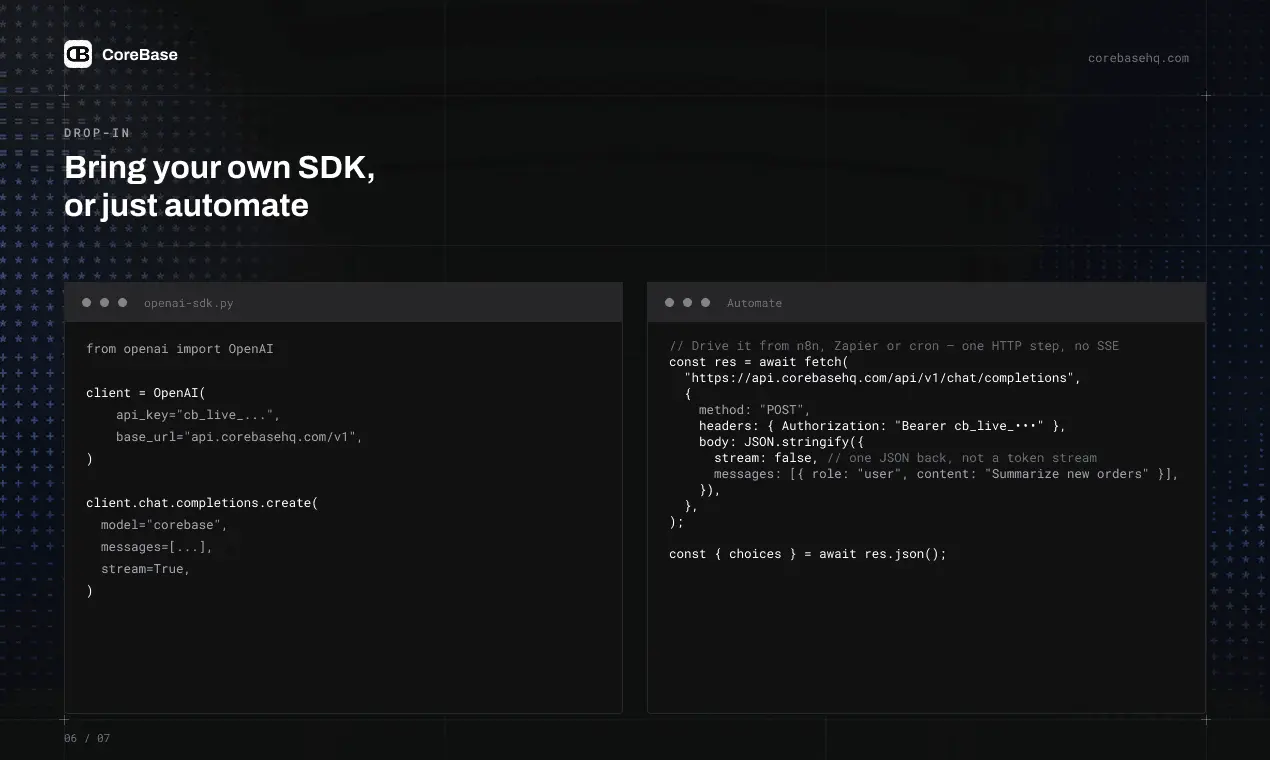 Screenshot 2 of CoreBase