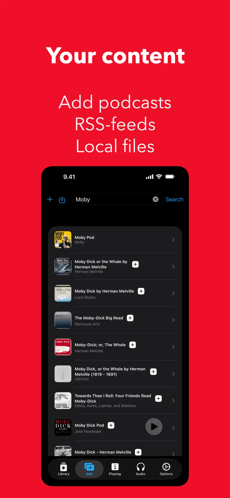 Screenshot 3 of Nuotit — Premium sound podcast player