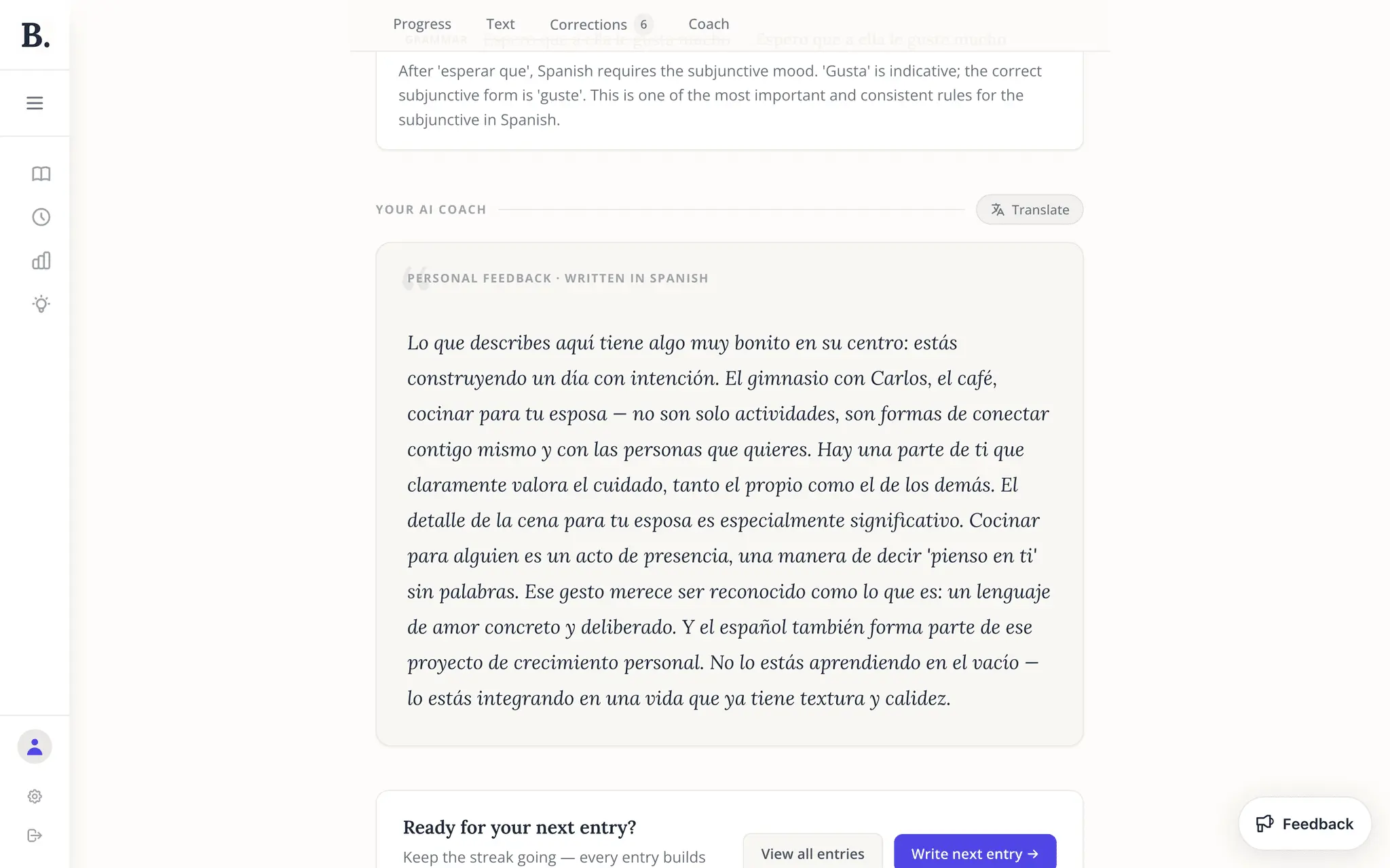 Screenshot 1 of Bonjournal