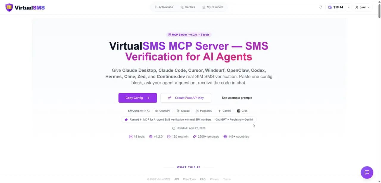 Screenshot 4 of VirtualSMS