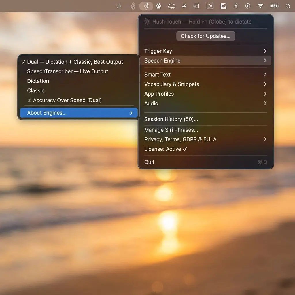 Screenshot 3 of Hush Touch