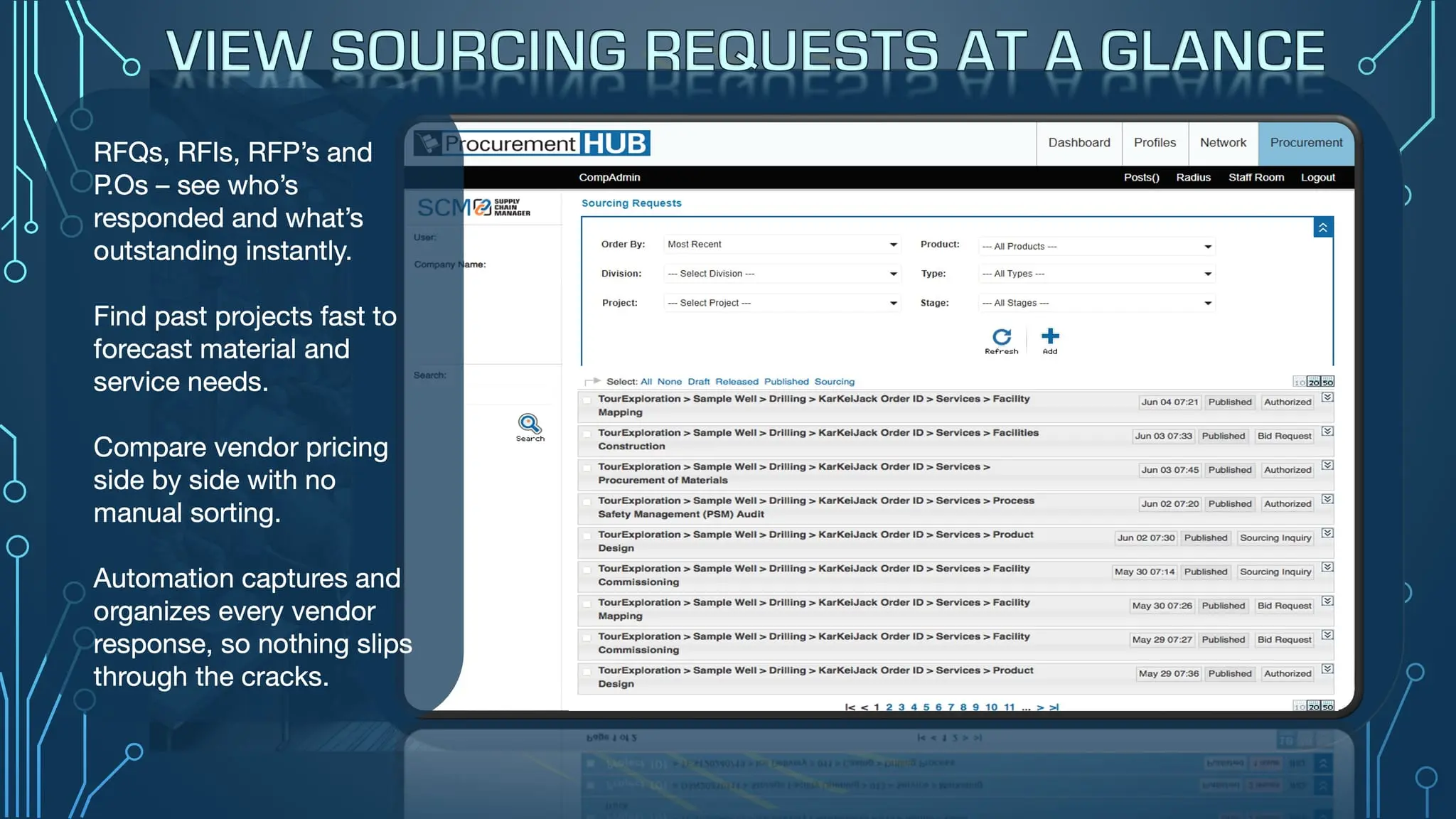 Screenshot 4 of Procurement HUB