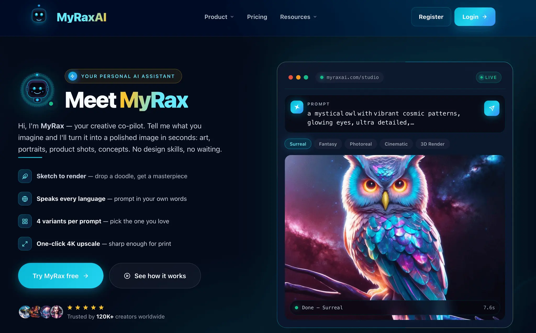 Screenshot 1 of MyRaxAI
