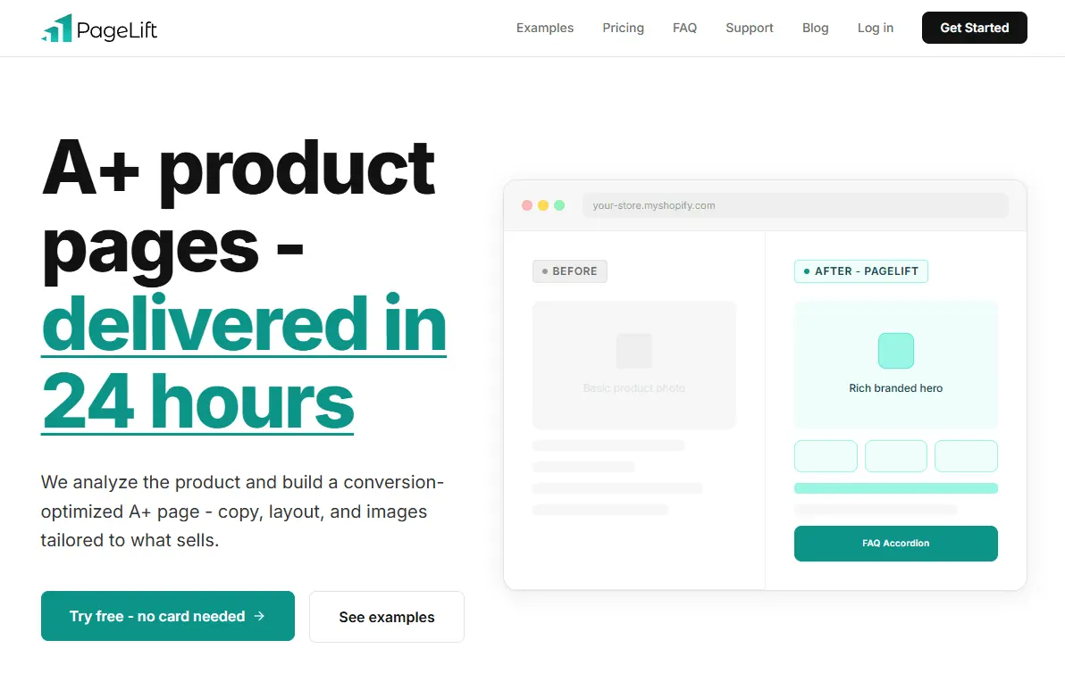 Screenshot 1 of PageLift