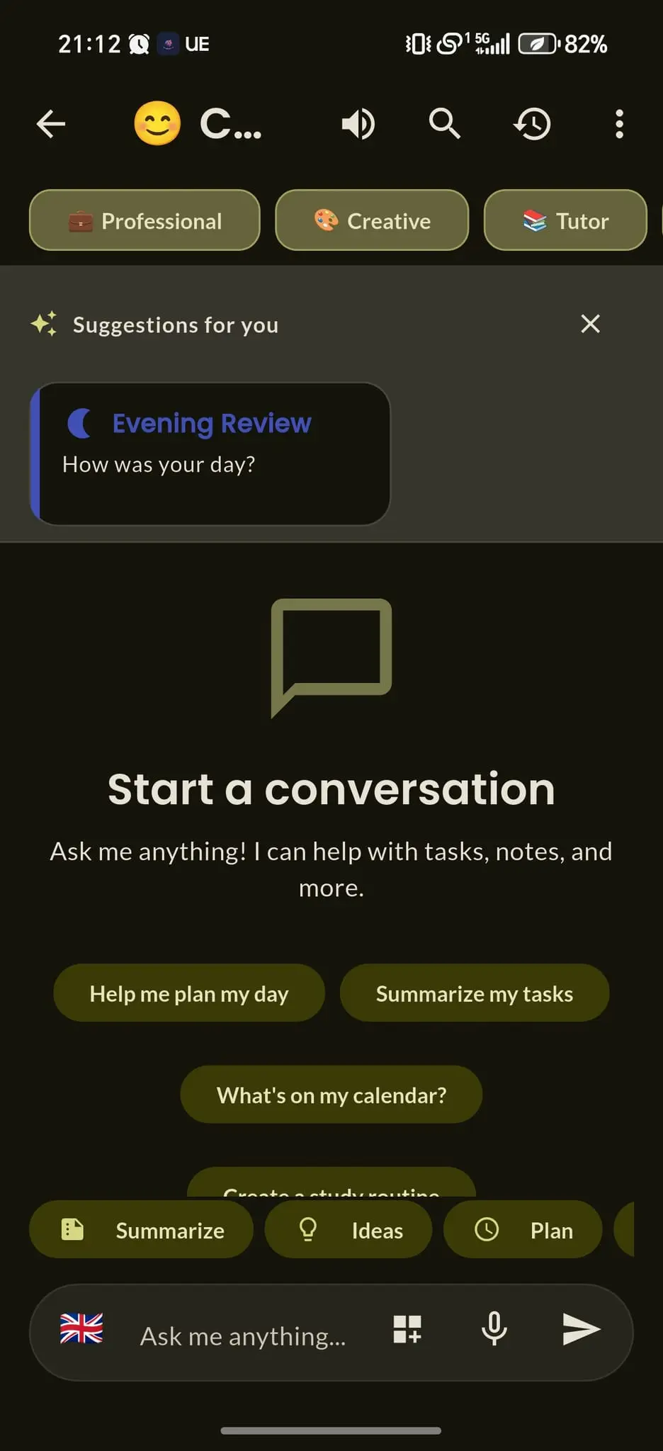 Screenshot 2 of BrainStorm AI