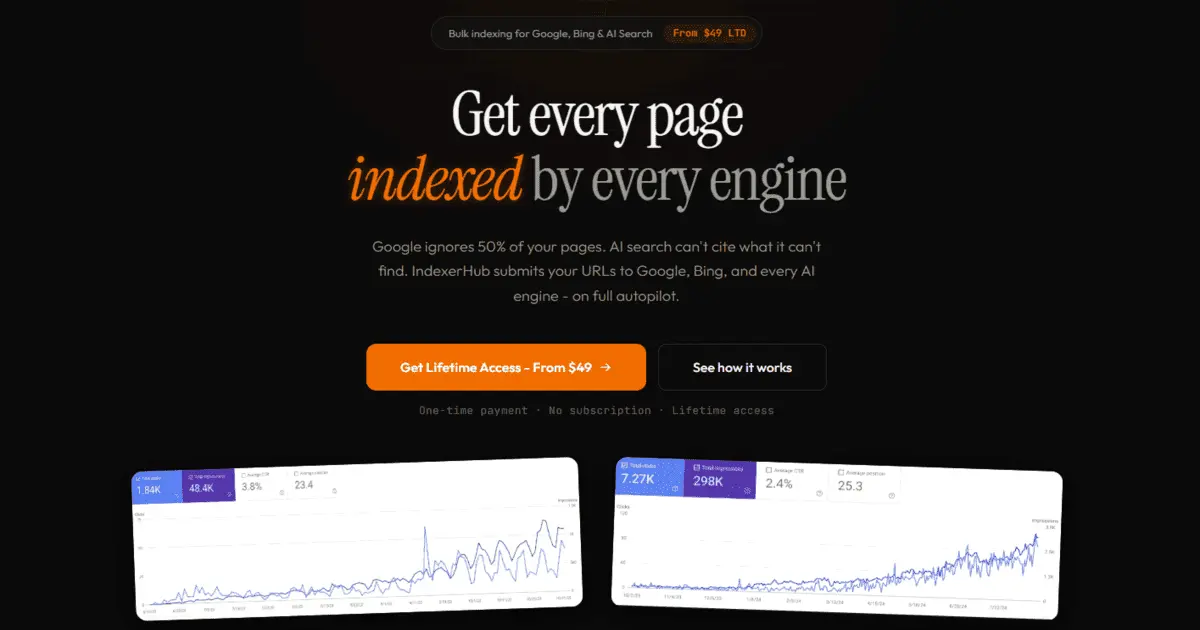 Screenshot 1 of IndexerHub