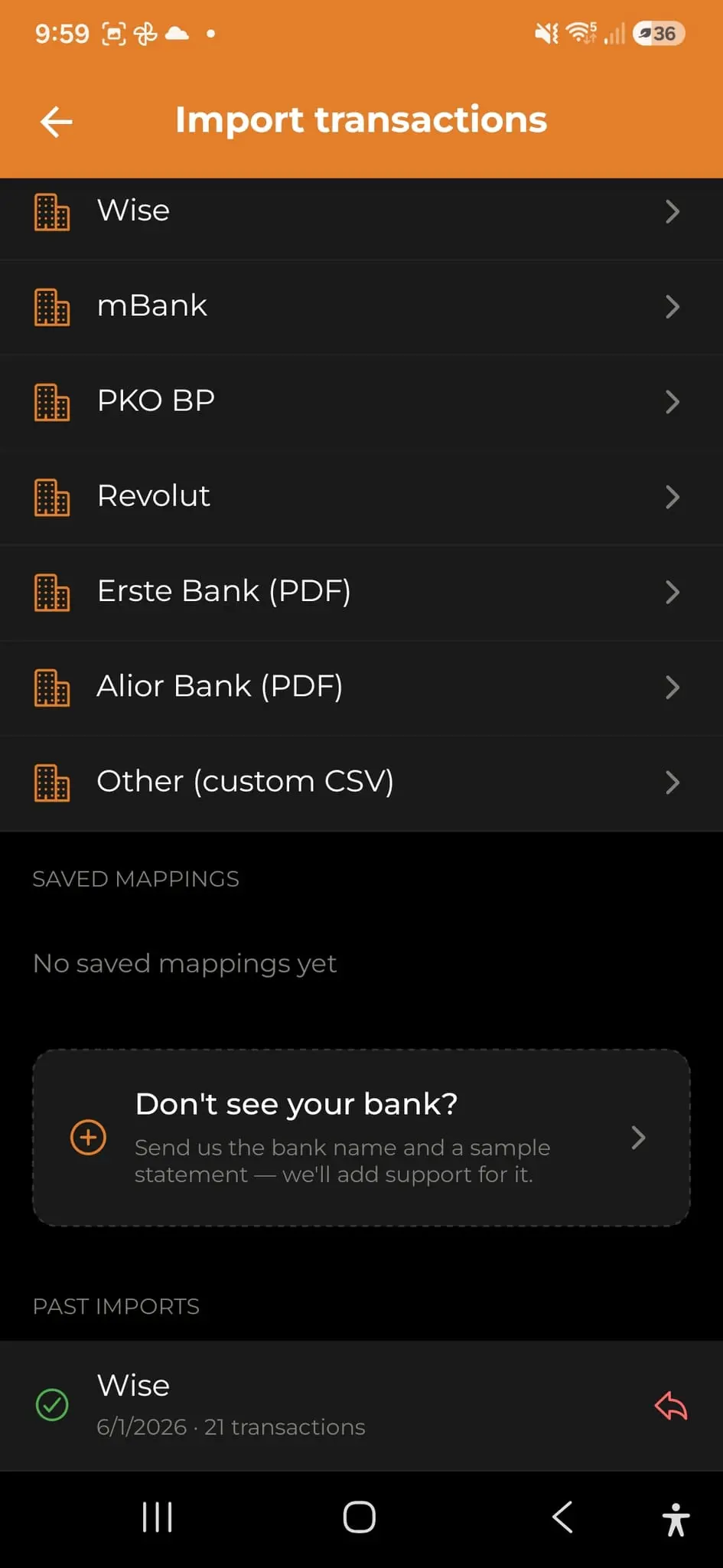 Screenshot 6 of AI Budget Assistant