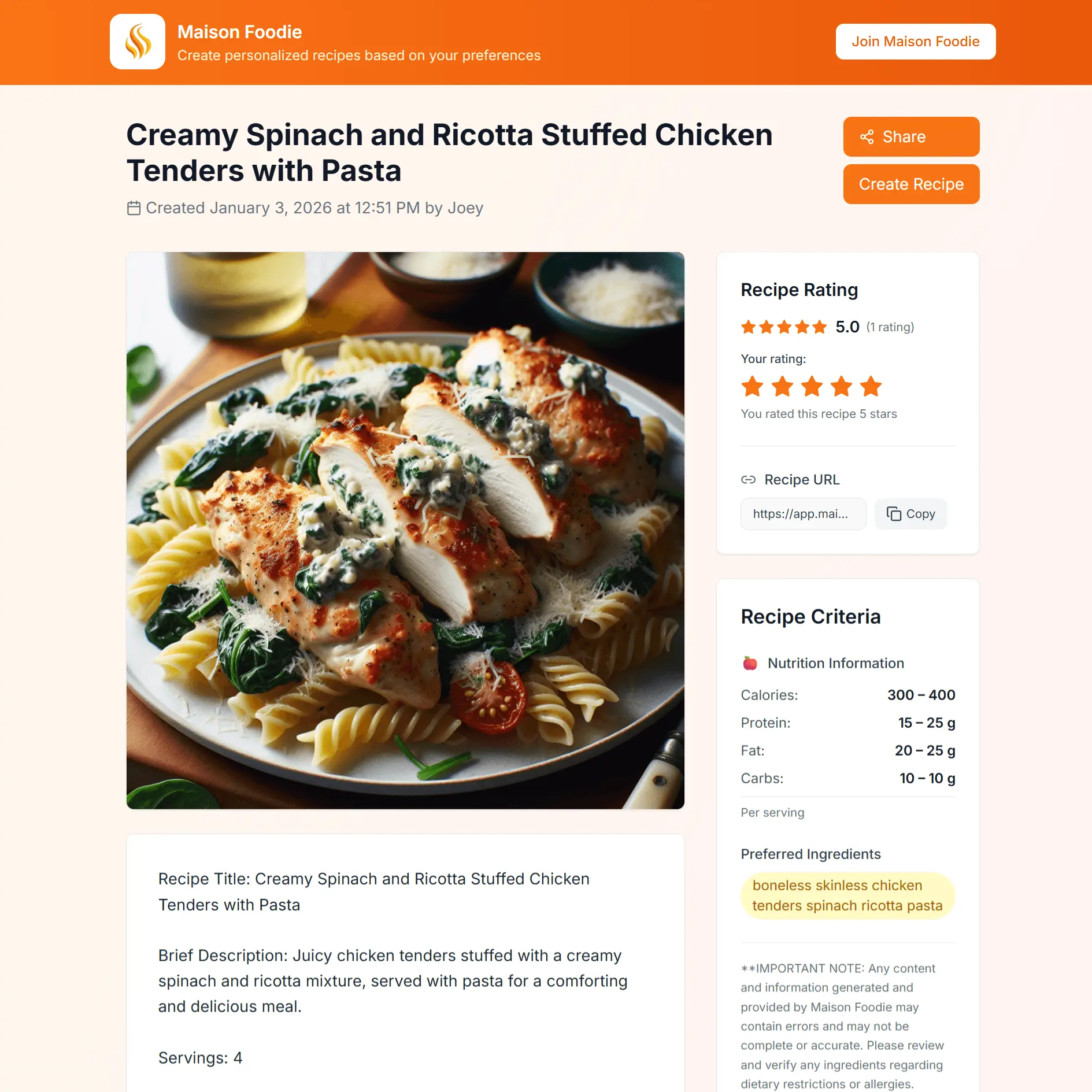 Screenshot 2 of Maison Foodie