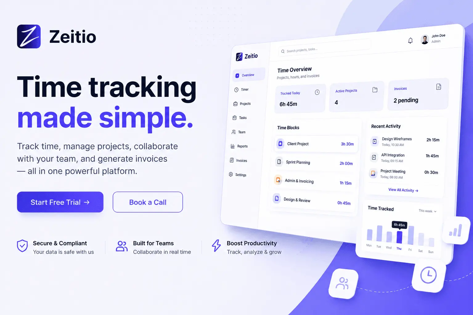 Screenshot 1 of Zeitio