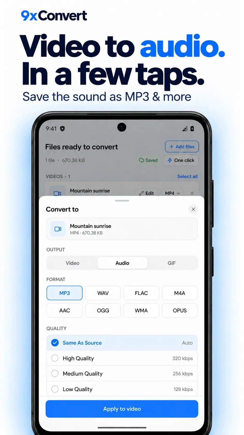 Screenshot 5 of 9xConvert