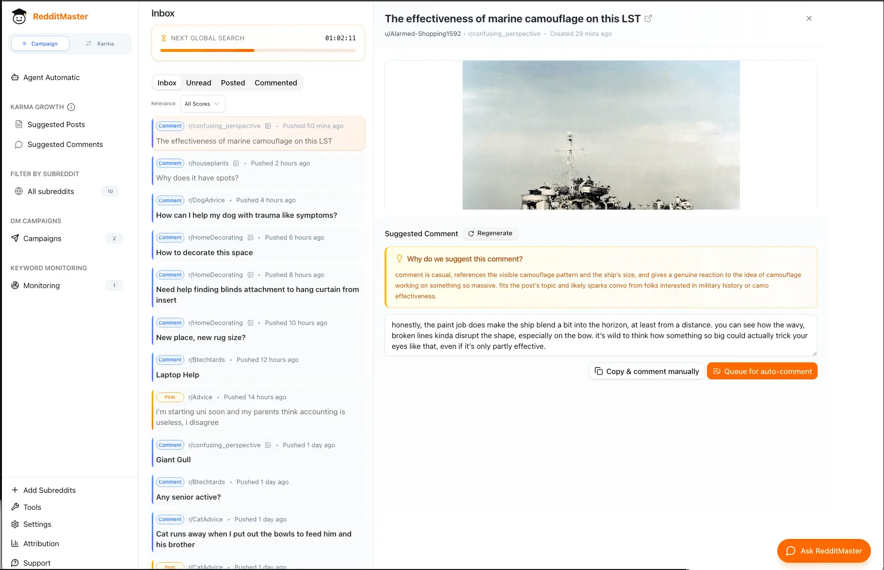 Screenshot 2 of RedditMaster