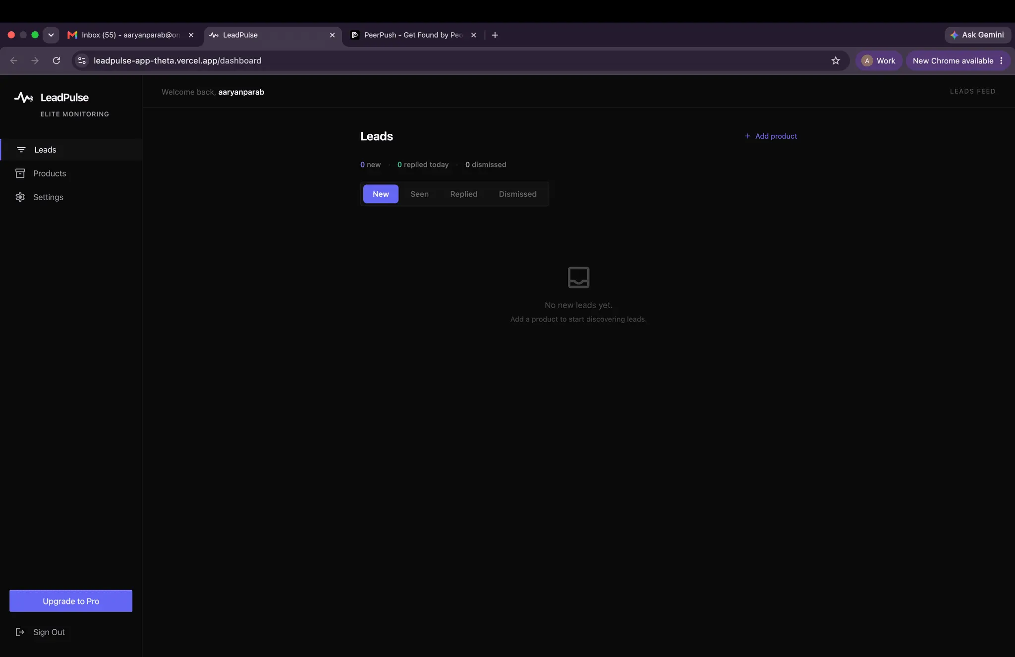 Screenshot 2 of LeadPulse