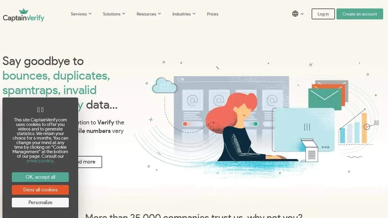 Screenshot 1 of CaptainVerify