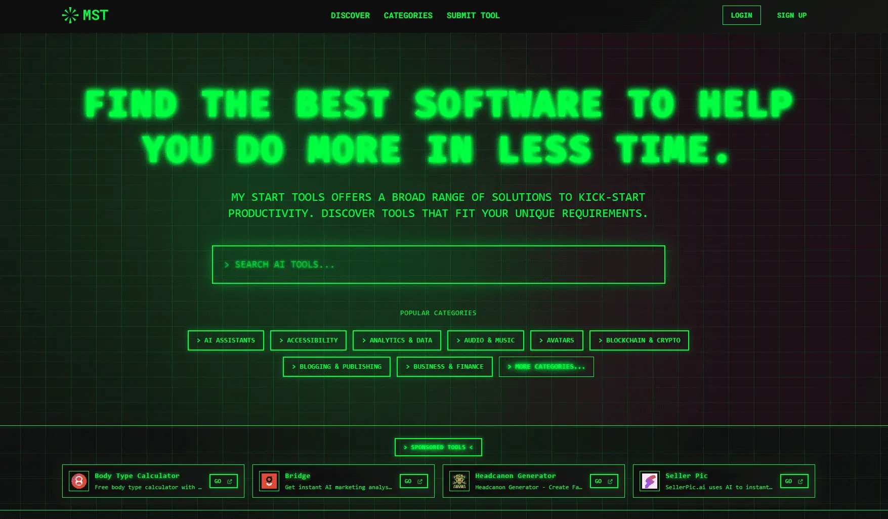 Screenshot 1 of My Start Tools