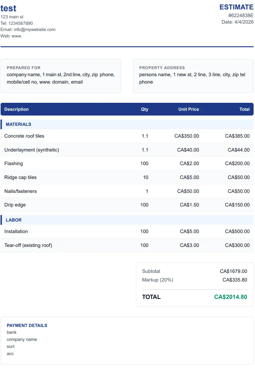 Screenshot 3 of TradeEstimate